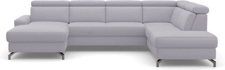 Sit&more Zithoek Scarlett U-vorm met verstelbare hoofdsteun naar keuze met slaapfunctie bedkist - Foto 10