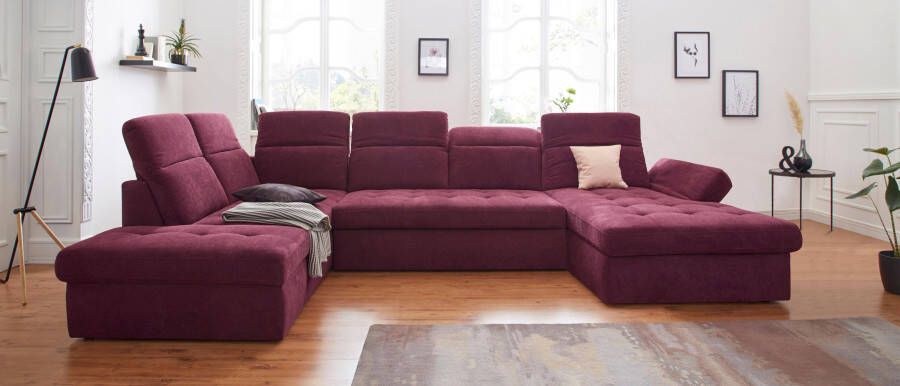 Sit&more Zithoek Stardust U-vorm met verstelbare hoofdsteun en armleuning - Foto 6