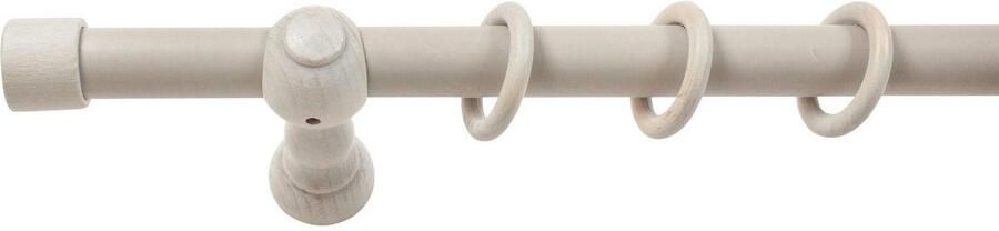 SN DECO GROUP Gordijnroede Cafiro 28 mm hout verschillende lengtes en kleuren compleet set - Foto 3