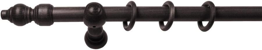 SN DECO GROUP Gordijnroede Filigrano 28 mm hout verschillende lengtes en kleuren compleet set - Foto 4