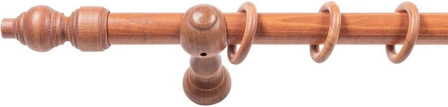 SN DECO GROUP Gordijnroede Filigrano 28 mm hout verschillende lengtes en kleuren compleet set - Foto 4