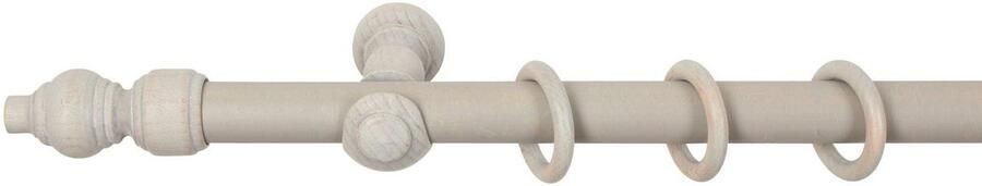 SN DECO GROUP Gordijnroede Filigrano 28 mm hout verschillende lengtes en kleuren compleet set - Foto 5