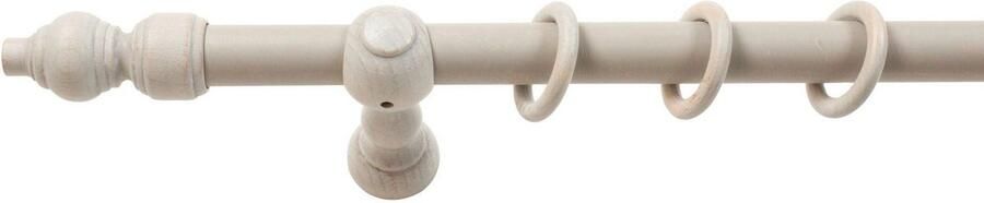SN DECO GROUP Gordijnroede Filigrano 28 mm hout verschillende lengtes en kleuren compleet set - Foto 4