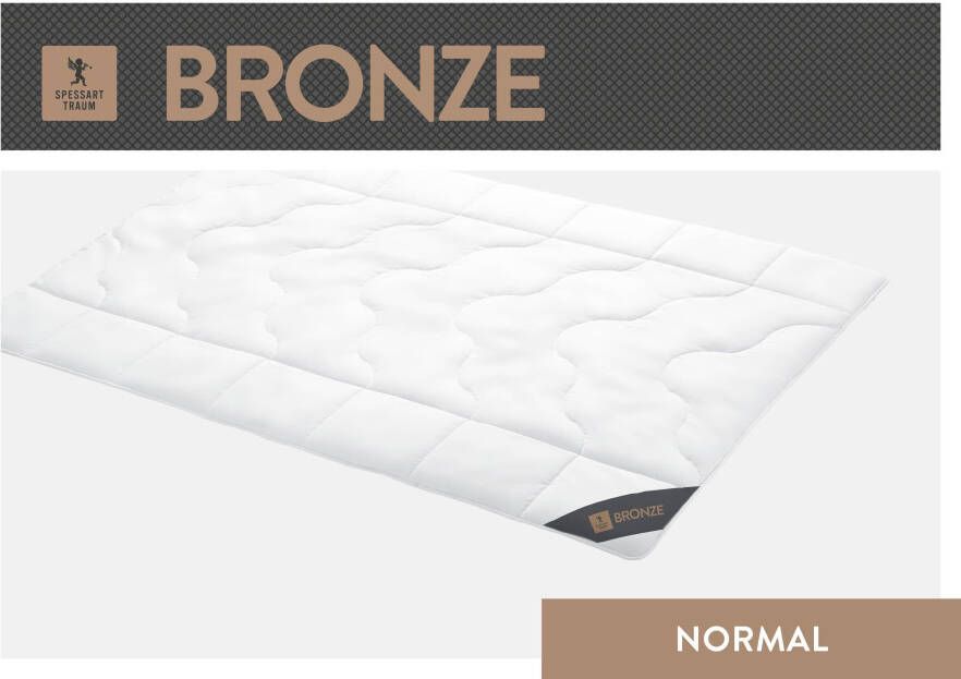 SPESSARTTRAUM Katoenen dekbed Brons geproduceerd in duitsland geschikt voor mensen met allergieën Normaal