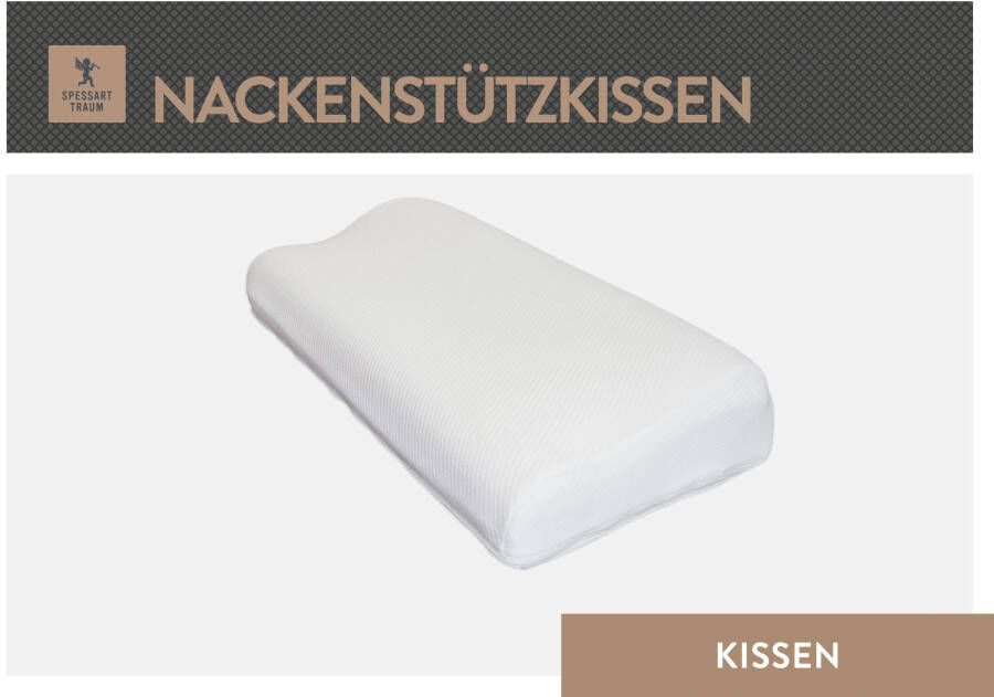 SPESSARTTRAUM Neksteunkussen Brons geproduceerd in duitsland geschikt voor mensen met allergieën - Foto 2
