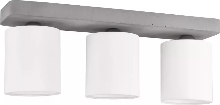 SPOT Light Plafondlamp Gentle Lampenkap van waardevolle stof echt beton met de hand gemaakt (1 stuk) - Foto 1