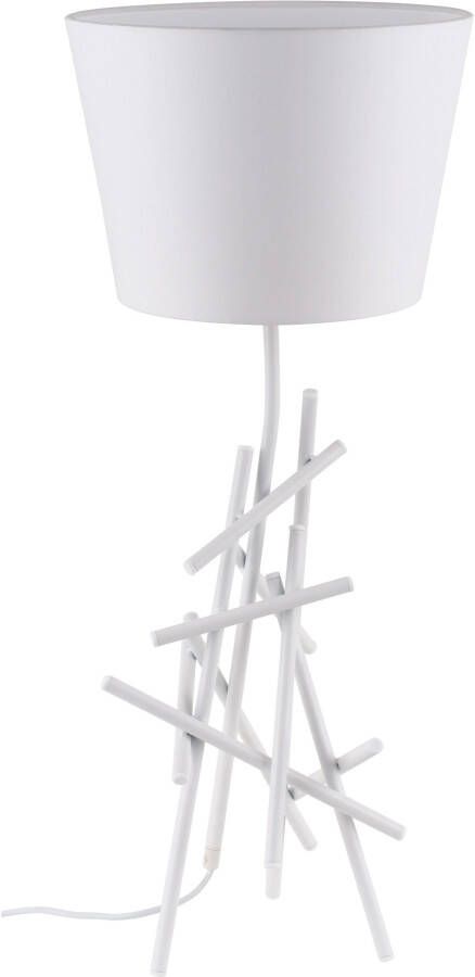 SPOT Light Tafellamp GLENN van metaal met flexibele stoffen kap origineel design - Foto 3