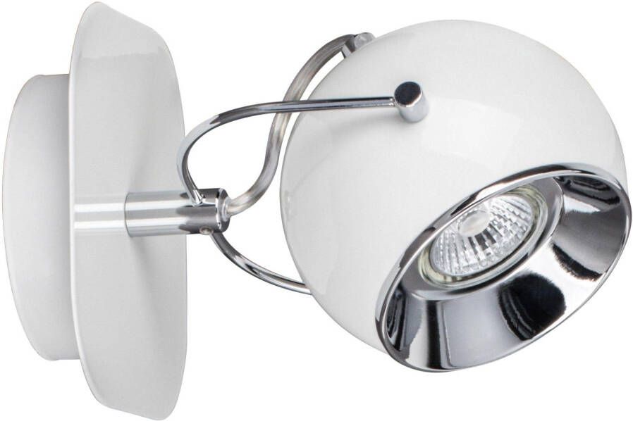 SPOT Light Wandlamp BALL Ledverlichting inclusief zwenkbare en flexibele retrolamp