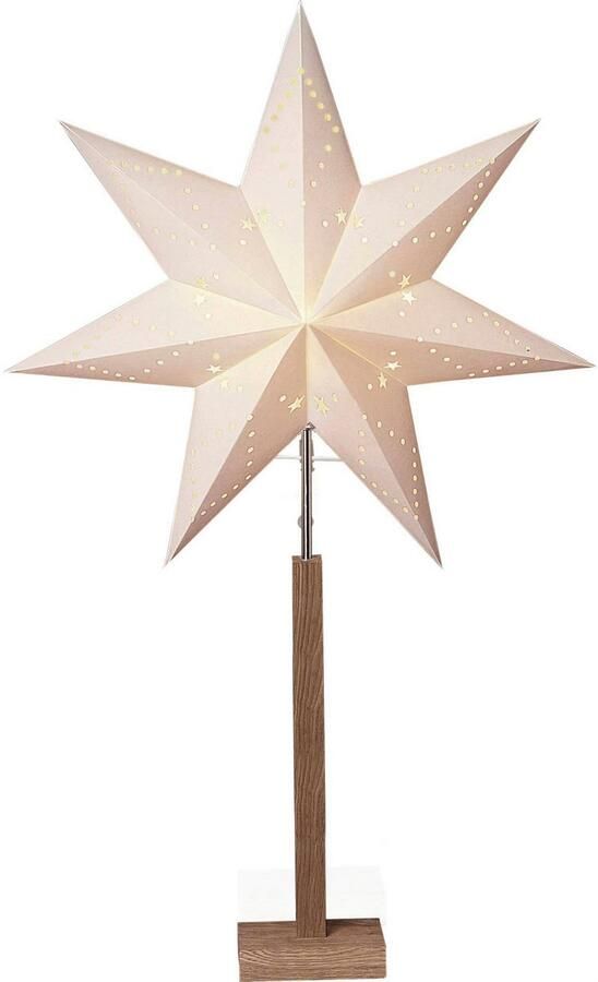 STAR TRADING Staande lamp Ster Ruit Tafellamp kerstster decoratieve ster 7-puntig kerstdecoratie (2 stuks) - Foto 8