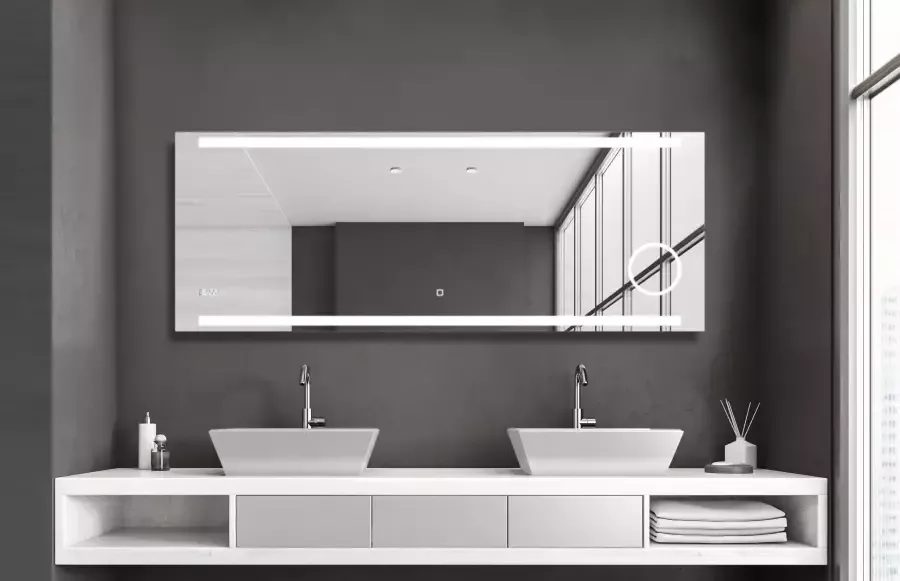 Talos Led-lichtspiegel King 160x60 cm energiebesparend - Foto 13