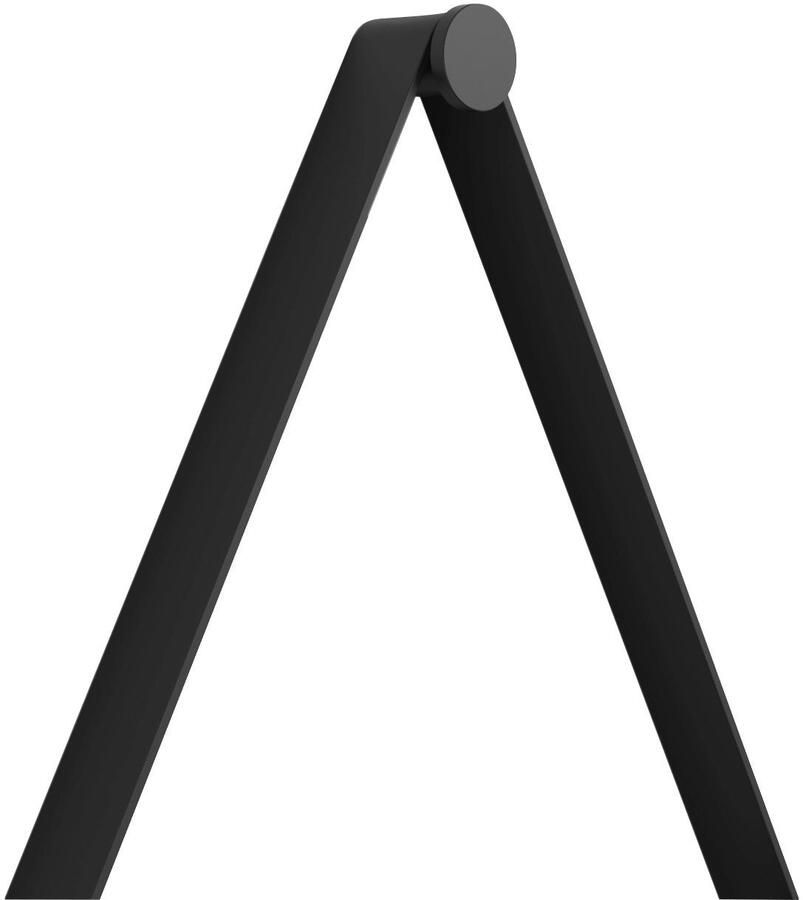 Talos Badspiegel Black Stijl Diameter: 50 cm matzwart gelakt - Foto 3