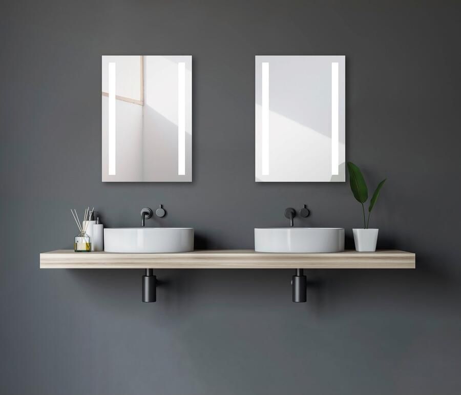 Talos Badspiegel Light verkrijgbaar in verschillende maten energiebesparend - Foto 2