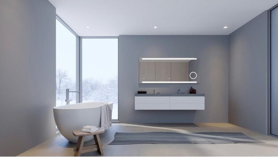 Talos Led-lichtspiegel King 160x60 cm energiebesparend - Foto 5