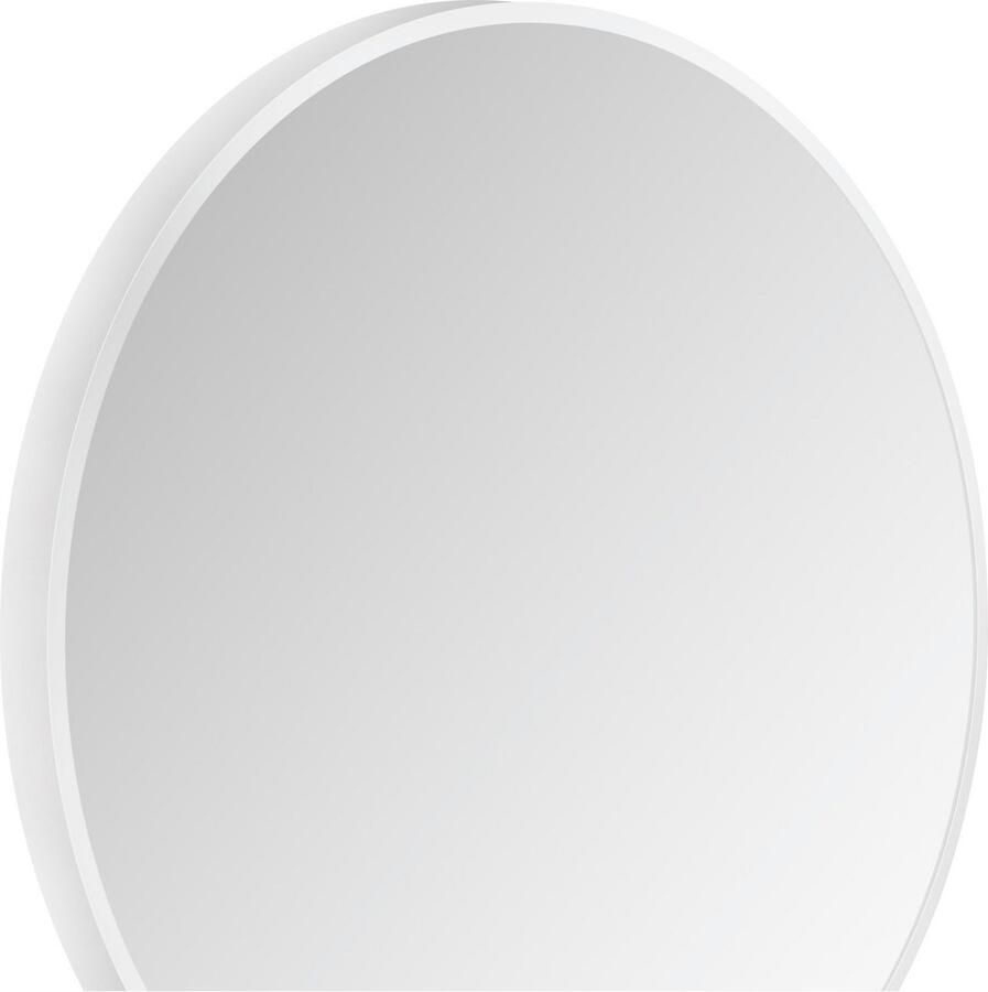 Talos Led-lichtspiegel rond met indirecte ledverlichting mat ø 80 cm