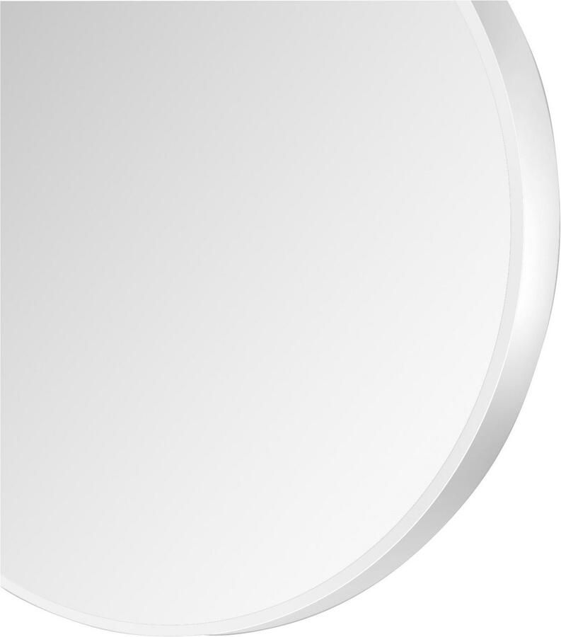 Talos Wandspiegel decoratieve ronde spiegel met aluminiumframe ø 50 cm - Foto 5