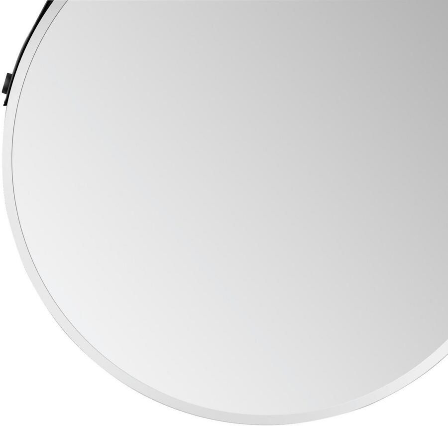 Talos Wandspiegel decoratieve ronde spiegel met aluminiumframe ø 50 cm - Foto 3