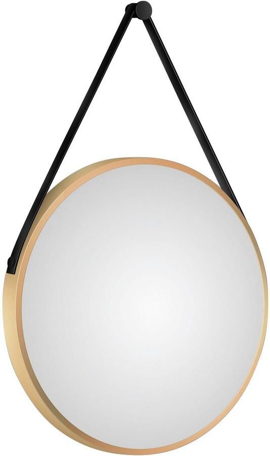 Talos Wandspiegel decoratieve ronde spiegel met aluminiumframe ø 50 cm - Foto 5