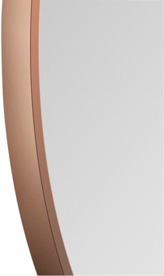 Talos Wandspiegel decoratieve ronde spiegel met aluminiumframe ø 80 cm - Foto 3