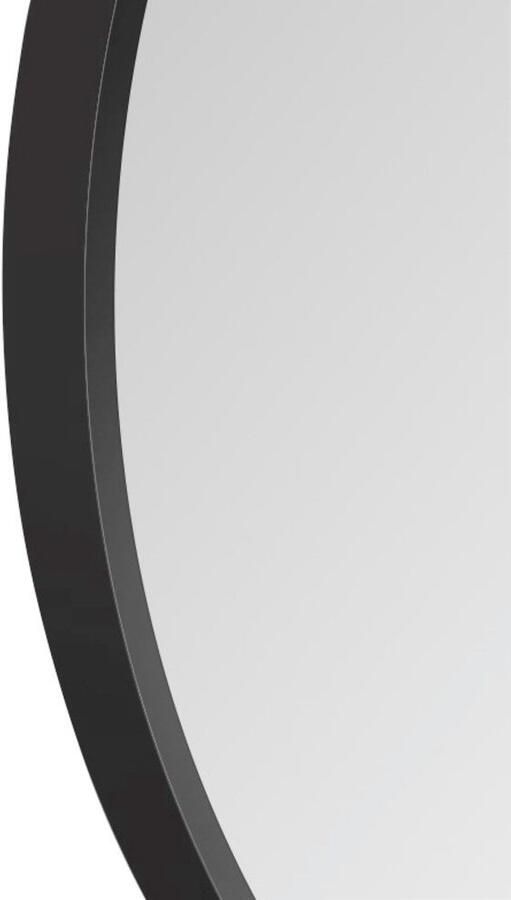 Talos Wandspiegel decoratieve ronde spiegel met aluminiumframe ø 80 cm - Foto 7