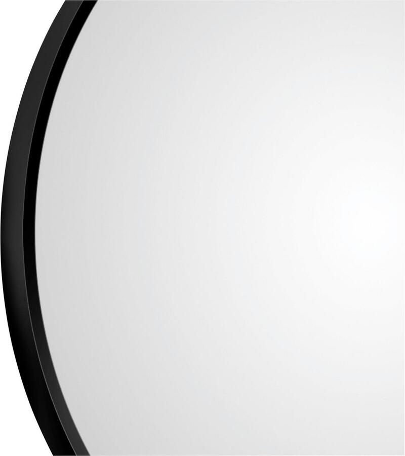 Talos Wandspiegel decoratieve ronde spiegel met aluminiumframe ø 80 cm - Foto 3