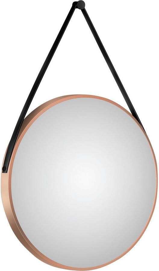 Talos Wandspiegel decoratieve ronde spiegel met aluminiumframe ø 80 cm - Foto 4