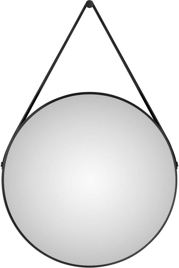 Talos Wandspiegel decoratieve ronde spiegel met aluminiumframe ø 80 cm - Foto 6