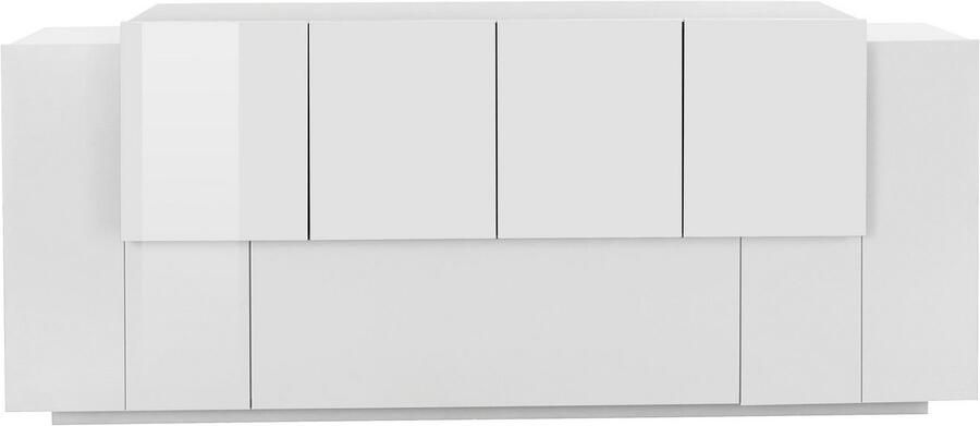 Tecnos Dressoir Coro commode kast buffet greeploos met legplanken - Foto 5