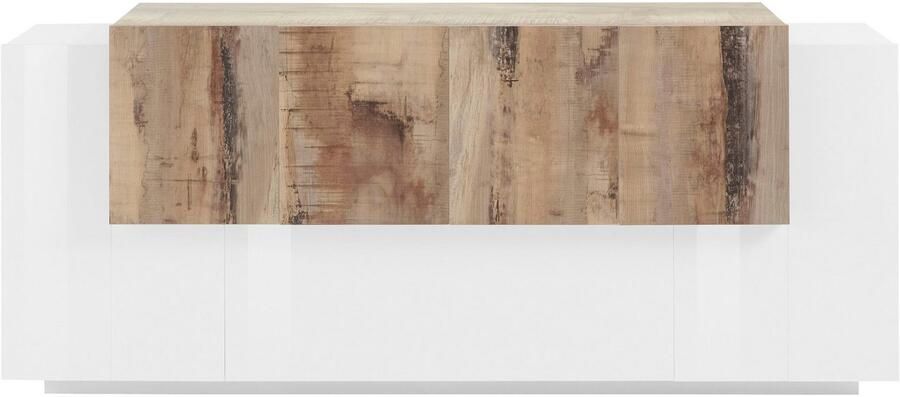 Tecnos Dressoir Coro commode kast buffet greeploos met legplanken - Foto 5