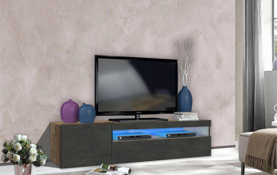 Tecnos Tv-meubel Egyxpt Breedte 155 cm