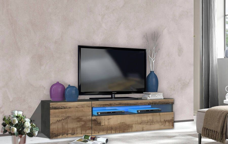 Tecnos Tv-meubel Egyxpt Breedte 155 cm