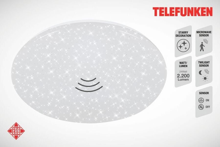 Home24 Plafondlamp Petschora II Telefunken - Foto 2