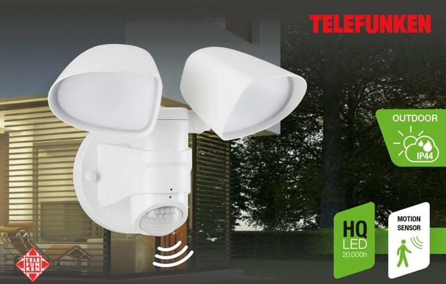 Telefunken Led-wandlamp voor buiten Bilbao