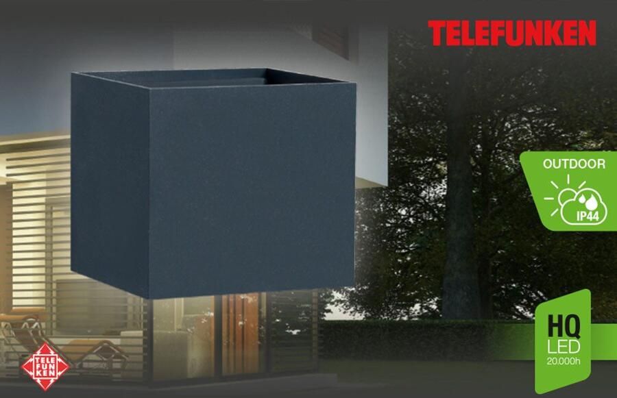 Telefunken Led-wandlamp voor buiten MURCIA - Foto 1