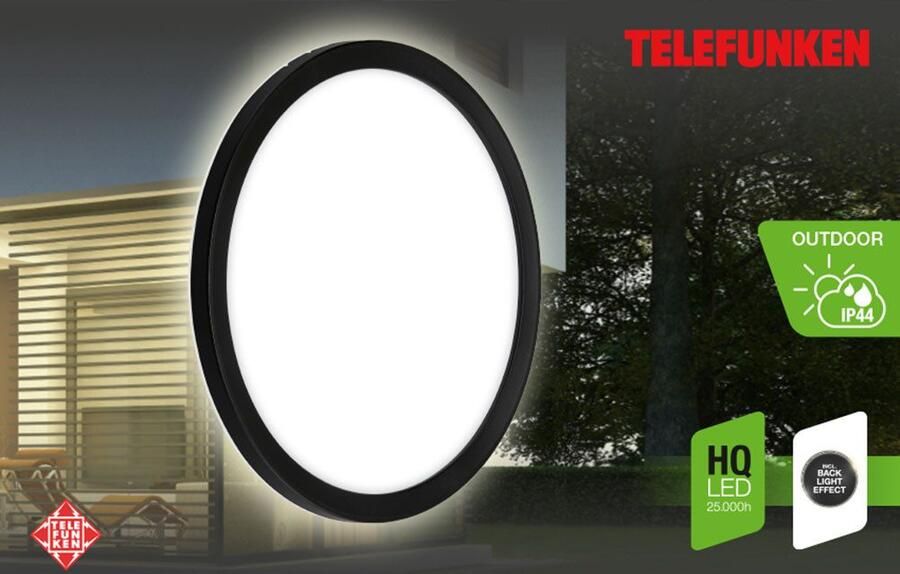 Telefunken Led-wandlamp voor buiten Nizza - Foto 2