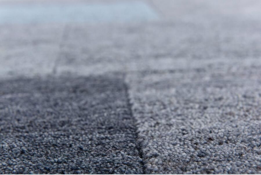 THEKO Wollen kleed Dalas 7709 zuivere wol met de hand geknoopt patchworkdesign - Foto 5