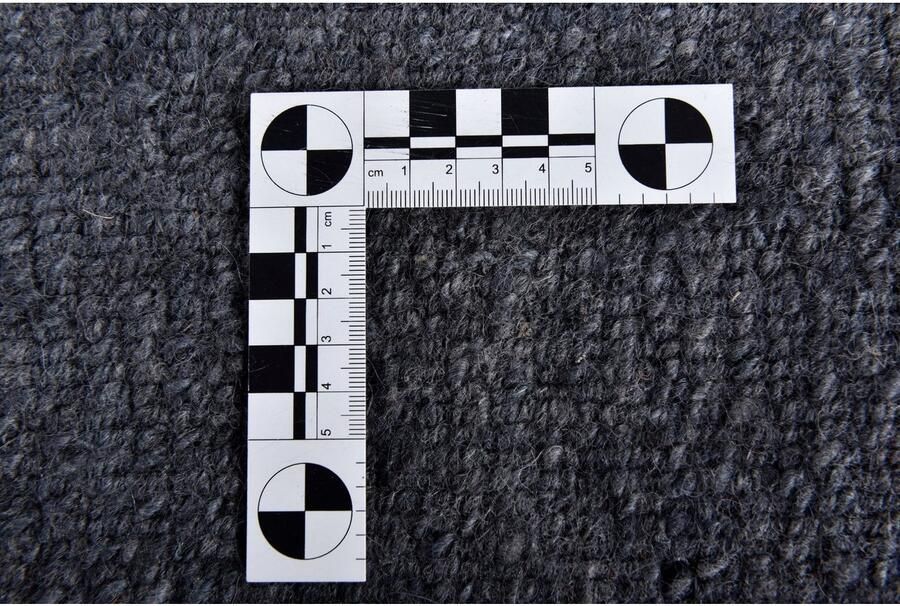 THEKO Wollen kleed Dalas 7709 zuivere wol met de hand geknoopt patchworkdesign - Foto 3