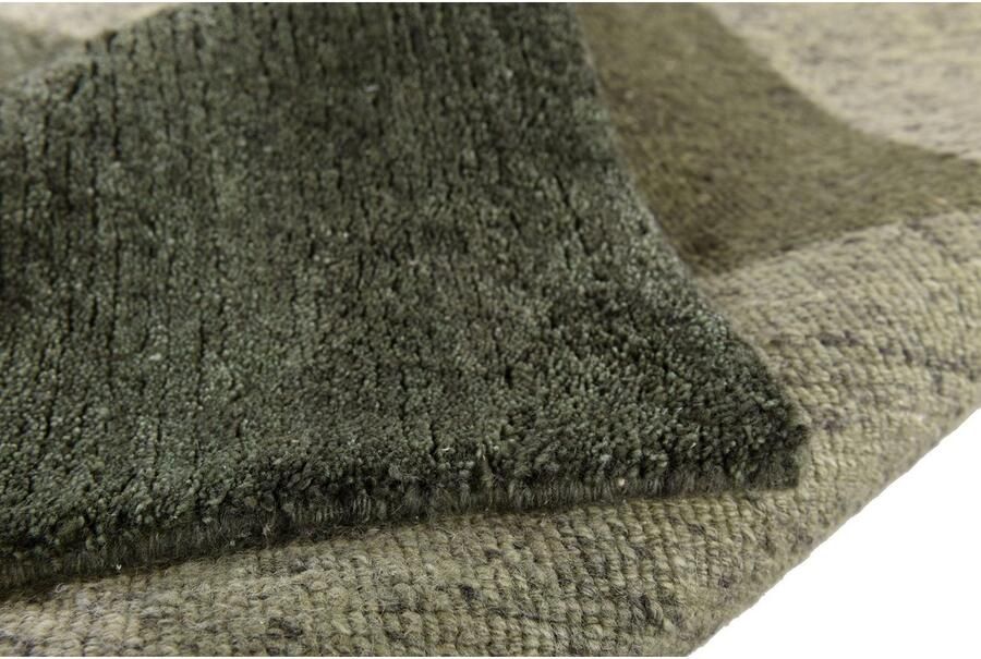 THEKO Wollen kleed Dalas 7709 zuivere wol met de hand geknoopt patchworkdesign - Foto 3