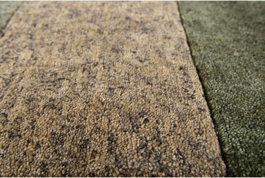 THEKO Wollen kleed Dalas 7709 zuivere wol met de hand geknoopt patchworkdesign - Foto 4