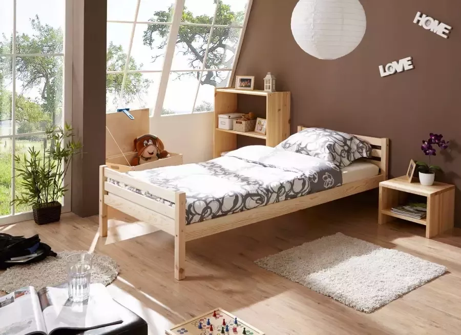 Ticaa Kinderbed Nadine Futonbed in diverse breedten grenen met rolbodem - Foto 11