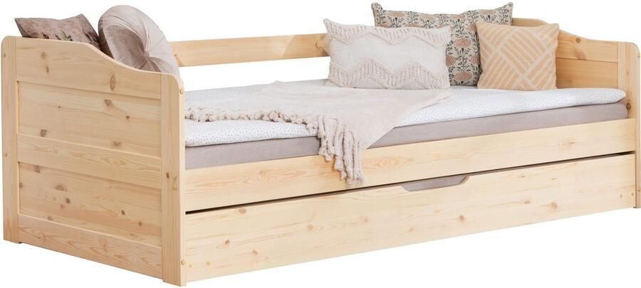 Ticaa Functioneel ledikant Melinda dagbed jeugdbed 2 slaapplaatsen lade op wielen - Foto 12