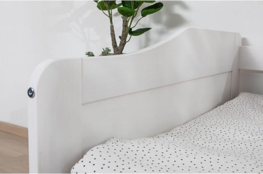 Ticaa Functioneel ledikant Melinda dagbed jeugdbed 2 slaapplaatsen lade op wielen - Foto 2