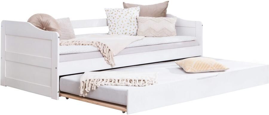 Ticaa Functioneel ledikant Melinda dagbed jeugdbed 2 slaapplaatsen lade op wielen - Foto 13