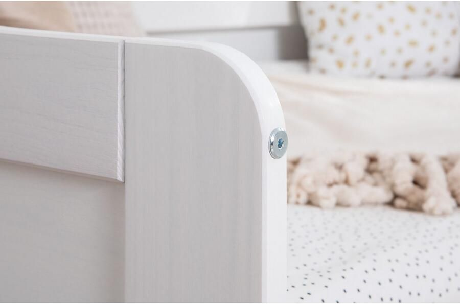 Ticaa Functioneel ledikant Melinda dagbed jeugdbed 2 slaapplaatsen lade op wielen - Foto 6