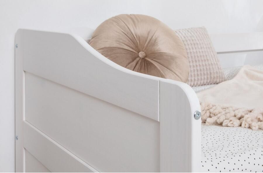 Ticaa Functioneel ledikant Melinda dagbed jeugdbed 2 slaapplaatsen lade op wielen - Foto 9