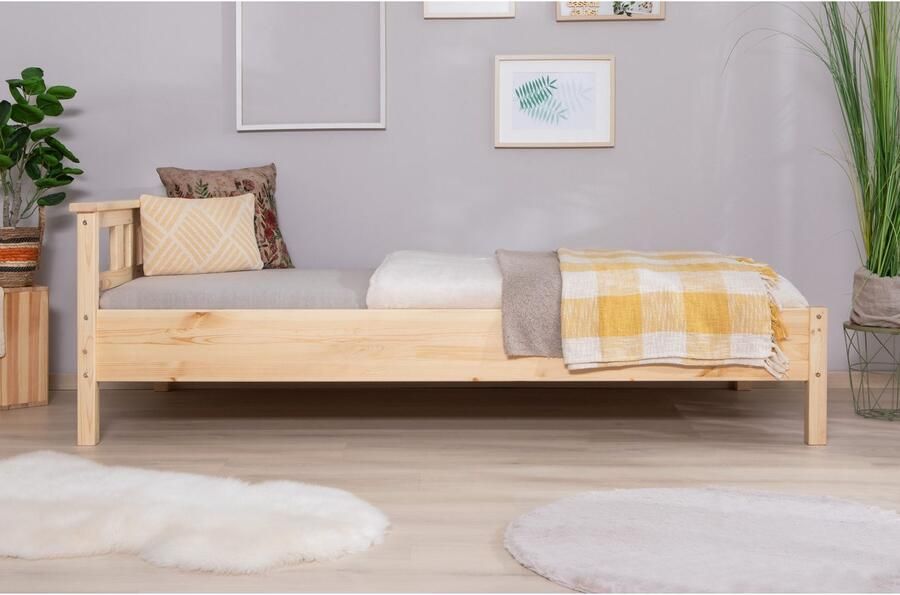 Ticaa Futonbed Merci Eenpersoonsbed van massief pijnhout incl. lattenbodem - Foto 8