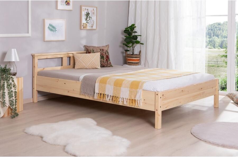 Ticaa Futonbed Merci Eenpersoonsbed van massief pijnhout incl. lattenbodem - Foto 10