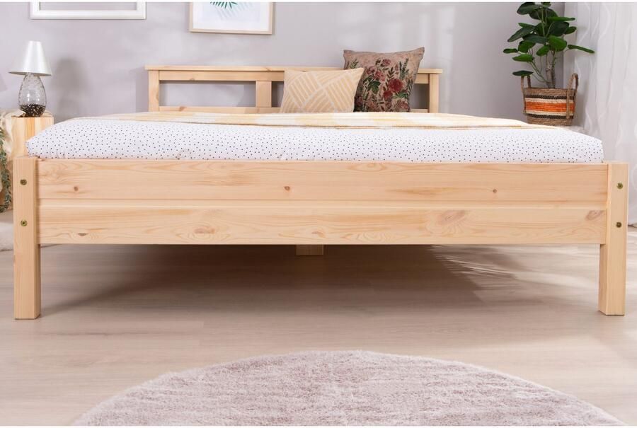 Ticaa Futonbed Merci Eenpersoonsbed van massief pijnhout incl. lattenbodem - Foto 5