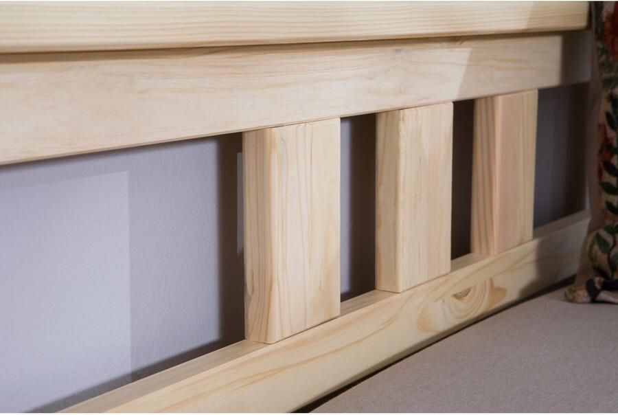 Ticaa Futonbed Merci Eenpersoonsbed van massief pijnhout incl. lattenbodem - Foto 7