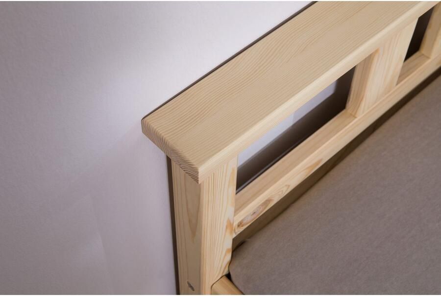 Ticaa Futonbed Merci Eenpersoonsbed van massief pijnhout incl. lattenbodem - Foto 8