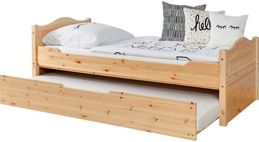 Ticaa Kinderbed Leni Eenpersoonsbed incl. extra bed en lattenbodem - Foto 6